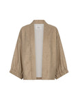 CISORE Kimono style jacket beige melange