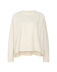 CIBINE Long sleeves tee cloud dancer
