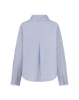KARISS Poplin shirt light blue
