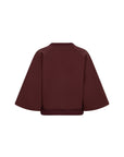 CIMEAU Wide sleeve sweat rust