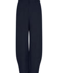 CLENDIS Tappered button detail pants night blue