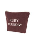 RUBY pouch merlot