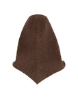 CIBAE Woolen silk scarf chocolat