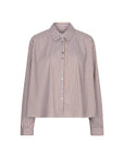 CELYA A line blouse chocolate stripe
