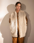 CHRISSIE GILET IVORY