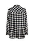 MELVA SHIRT BLACK CHECK