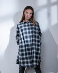 CELEST SHIRTDRESS FANCY CHECK