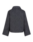 IRIAK short jacquard jacket with collar