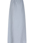 CARLEE cotton blend maxi skirt