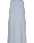 CARLEE cotton blend maxi skirt