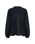 ILENE long sleevs pleated blouse