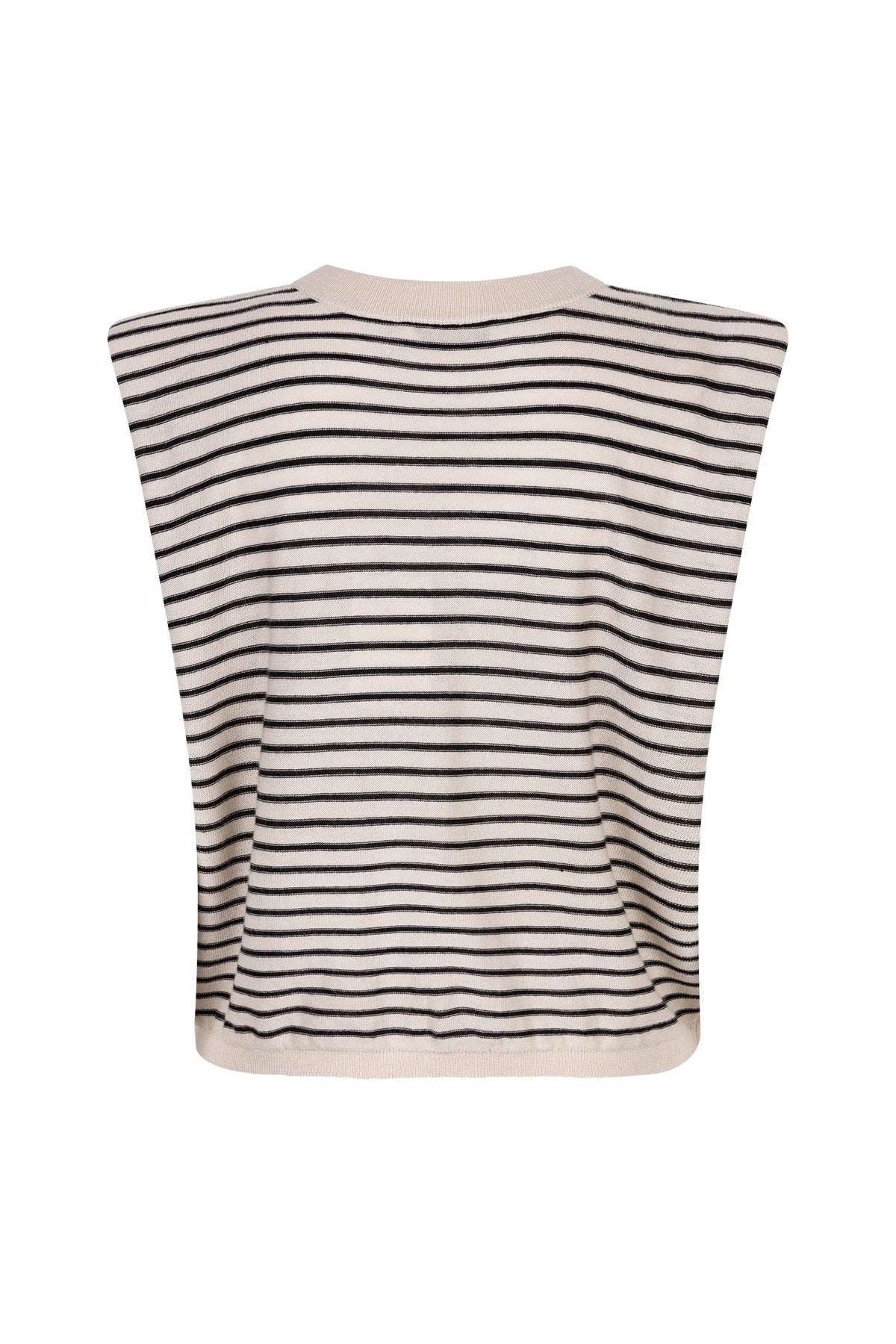 VASCO sleeveless knitted top Stripe