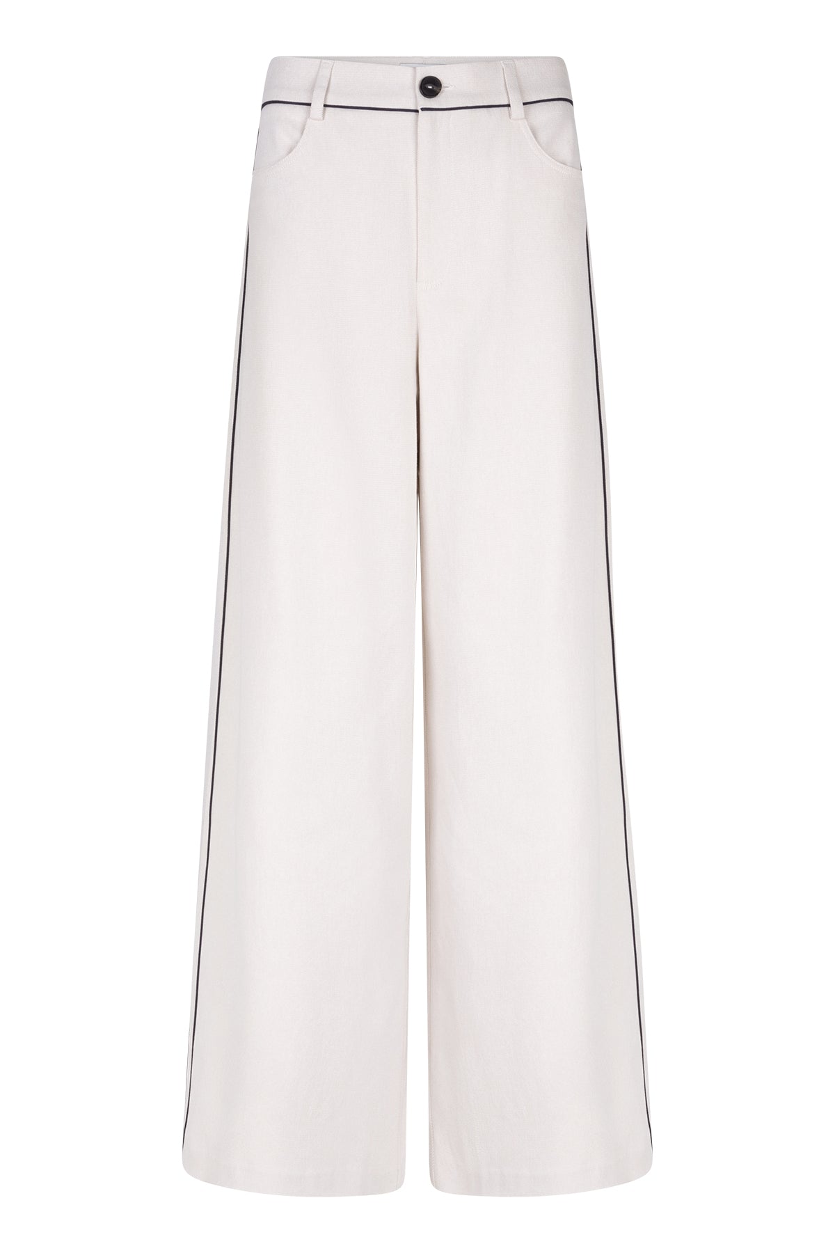 PAXTON wide leg pants Coconut Milk