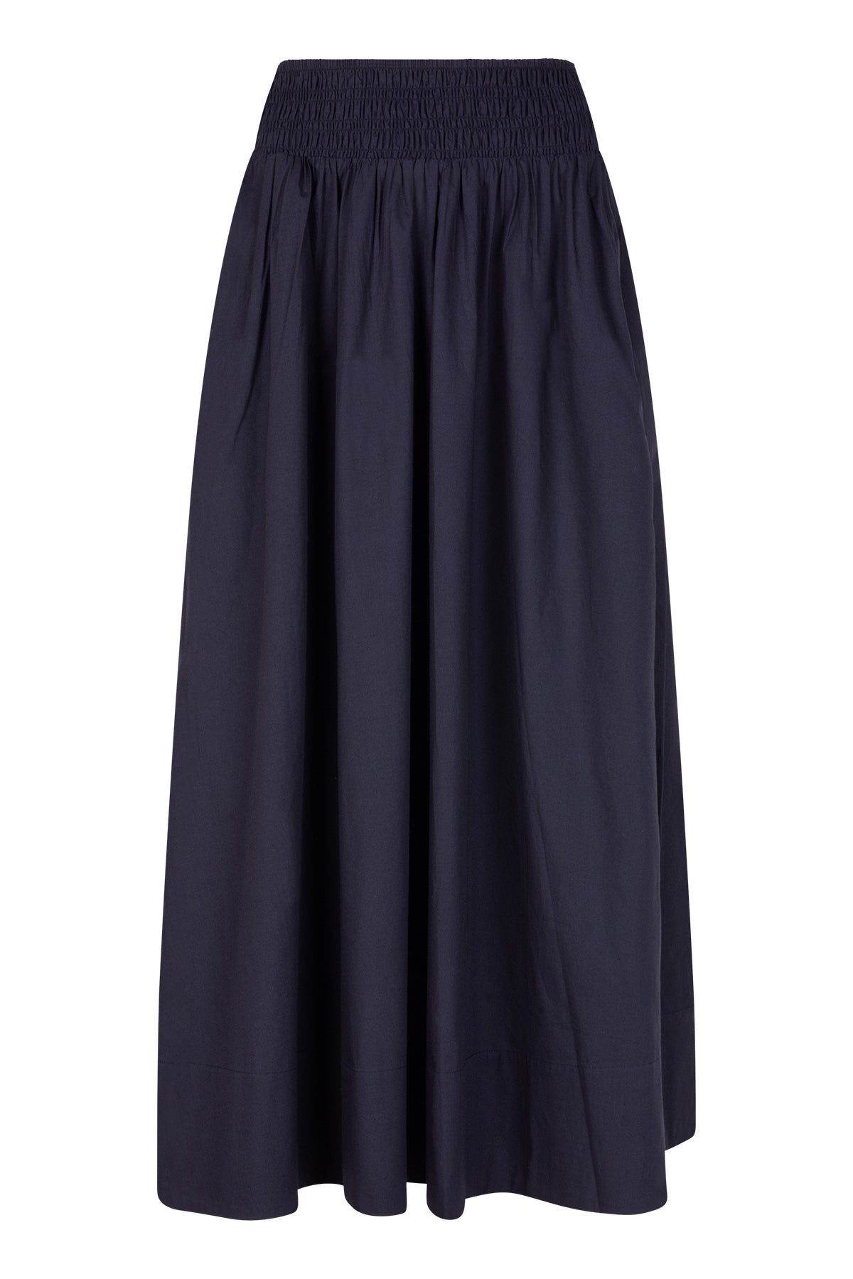 IBESS poplin maxi skirt Parisian Night