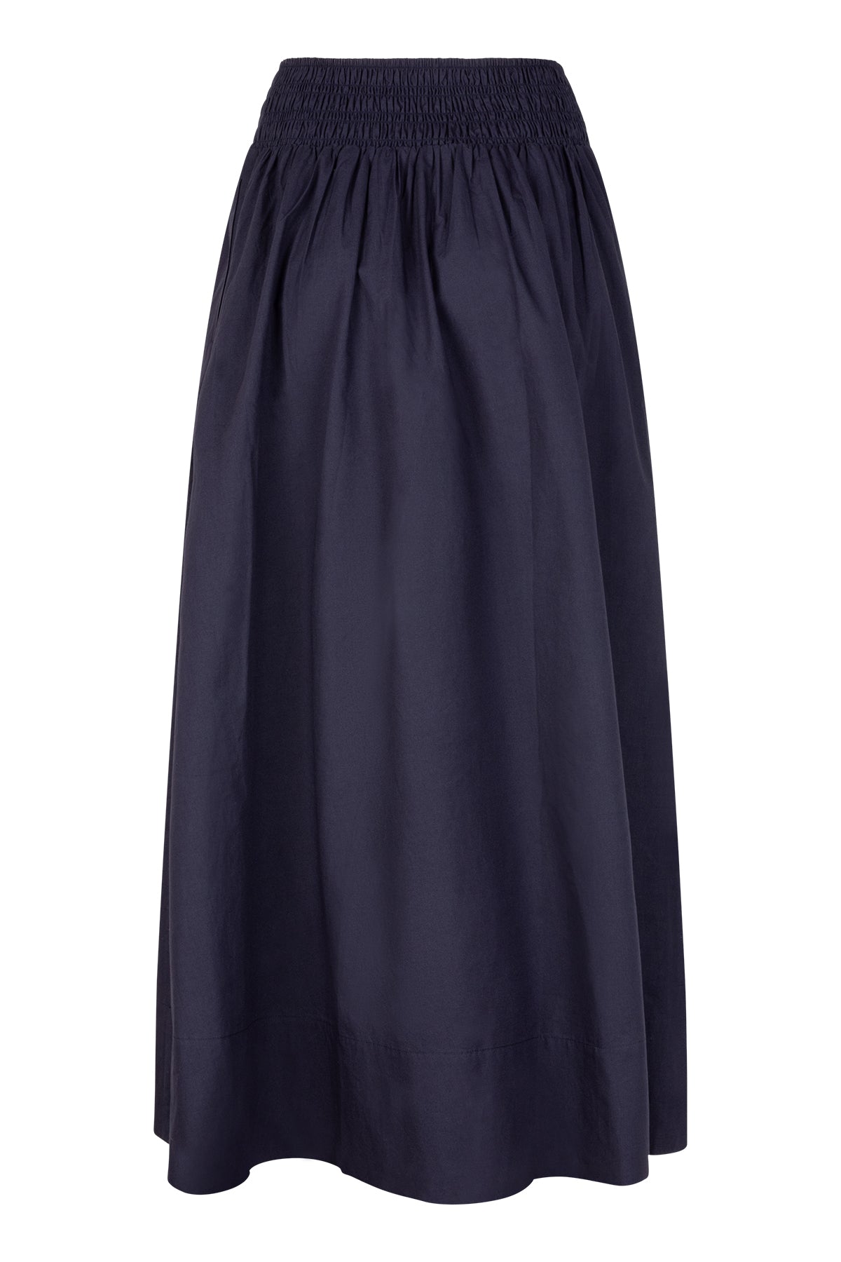 IBESS poplin maxi skirt Parisian Night