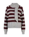 Veri lamswool scarf cardigan
