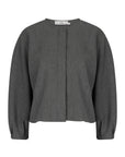 Pierrot half sleeves collarles top
