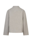 Cesar short woolblend jacket Light Grey