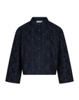 IANTE embroidered+beads shirt blouse