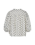 CHERESE Collarles pleats blouse