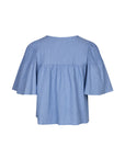 CAPRICE short sleeves top pleated shoulder