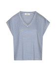CAY V-neck tee Sky Blue