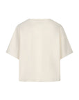 CHAIM Flaired short sleeves v-neck tee