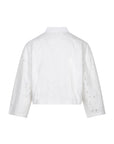 IANTE embroidered+beads shirt blouse wit