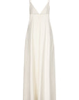 CAELEY spagetthi strap flaired maxi dress Coconut milk