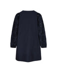IANNIS embroidered+beads dress blauw