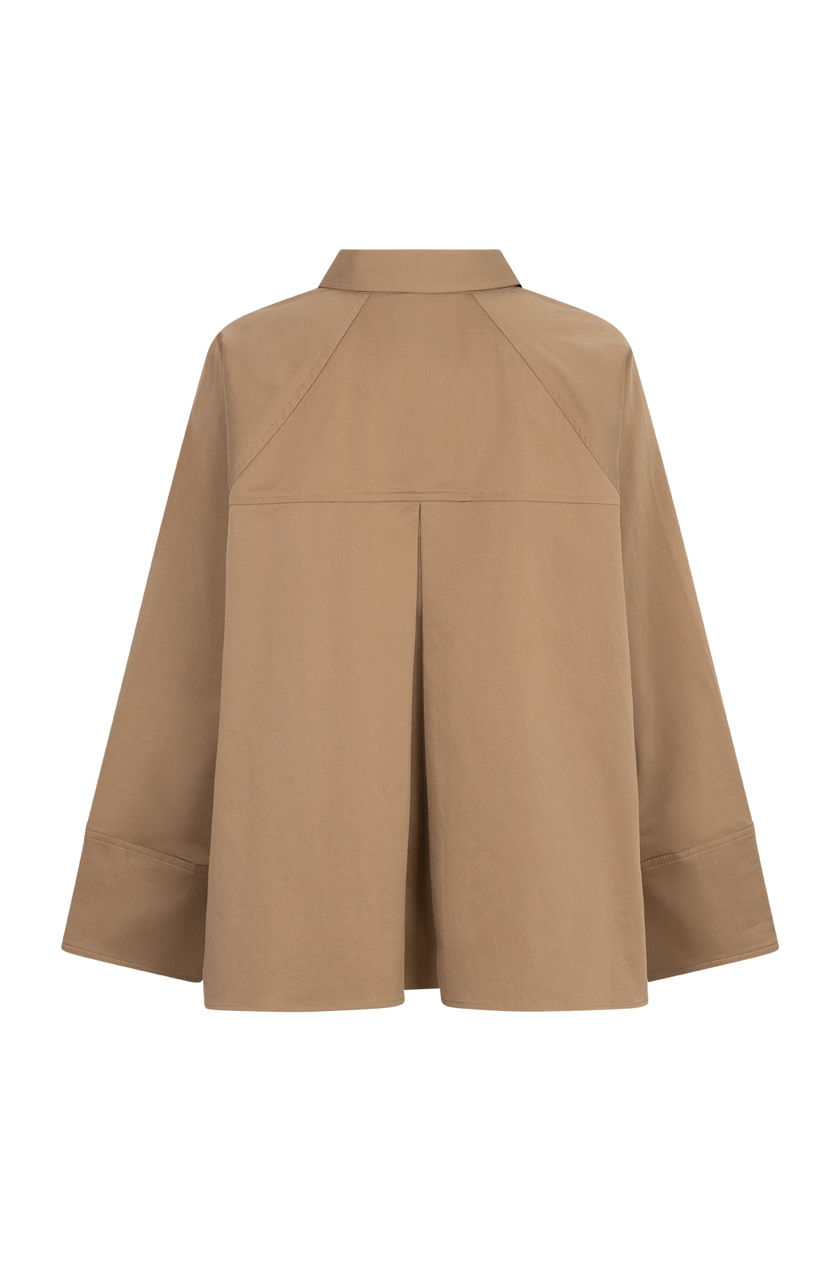 PAISE A line shirt blouse warm sand
