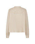 KERREN Fancy embro blouse blouse cloud dancer