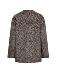 CAULIEZ Jacquard animal blazer animal skin