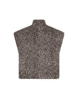 CAULIEN Jacquard animal sleeveless vest animal skin