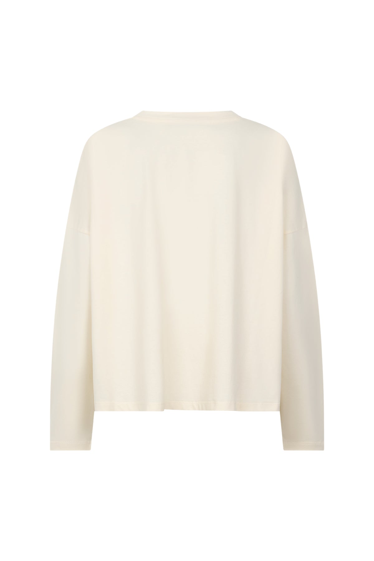 CIBINE Long sleeves tee cloud dancer