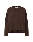 CIBINE Long sleeves tee Chocolat