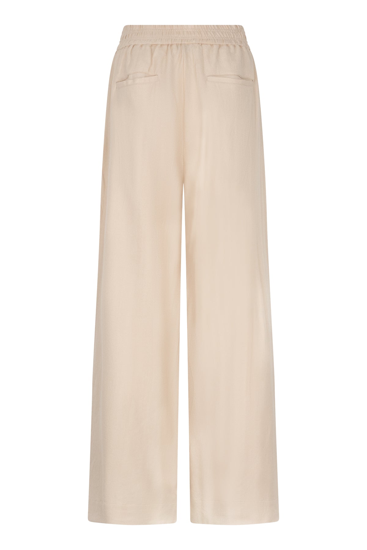 KHARIES Wool viscose pants cloud dancer