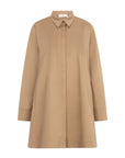 PAVEL A line shirt dress warm sand