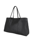 KILEAC Leather big bag black