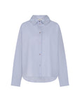 KARISS Poplin shirt light blue
