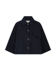 CLENDEAU Poncho shirt top night blue