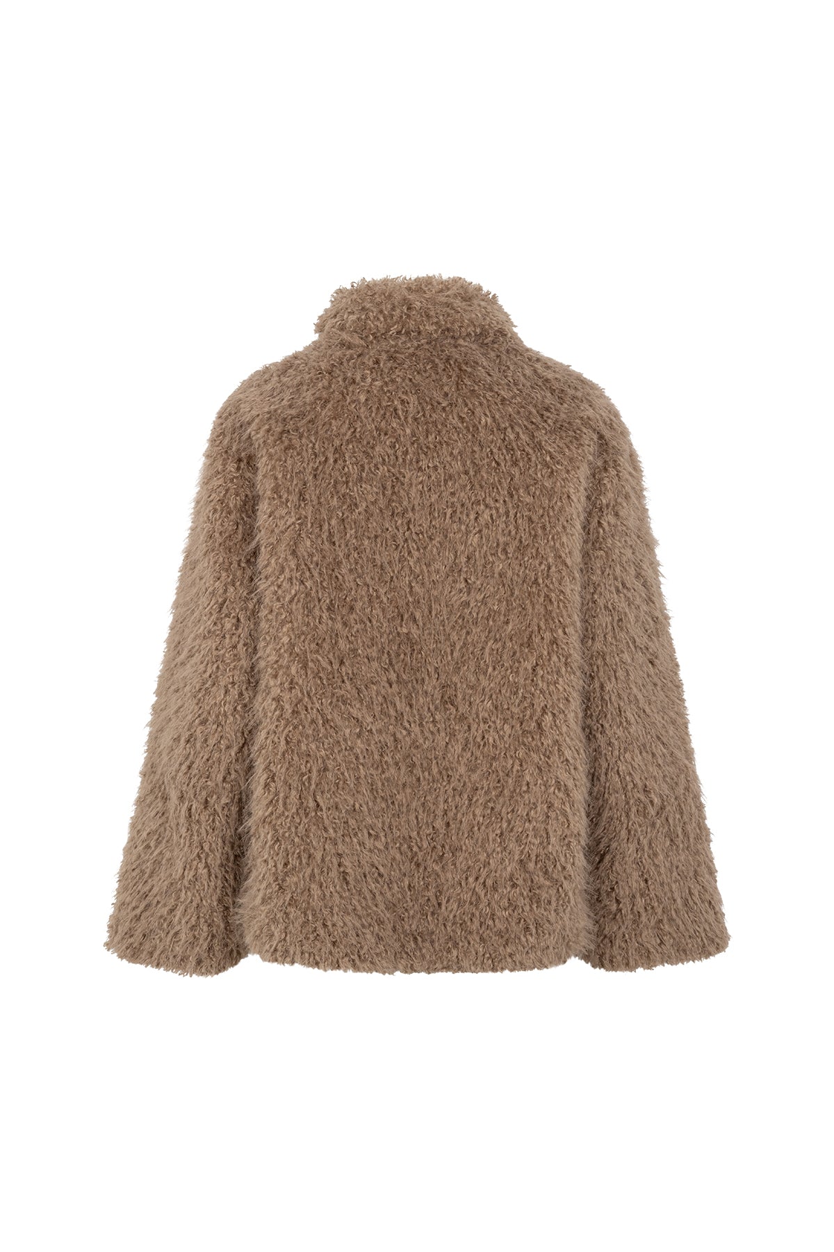 CIVETT Fake fur coat taupe